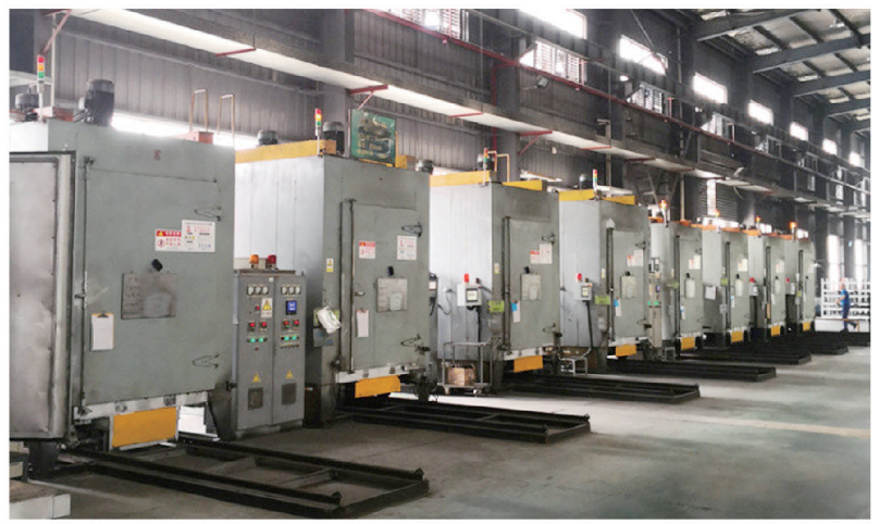 台车式热风循环式烘干炉